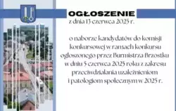 Zdjęcie do Ogłoszenie z dnia 13 czerwca 2025 r. o naborze...