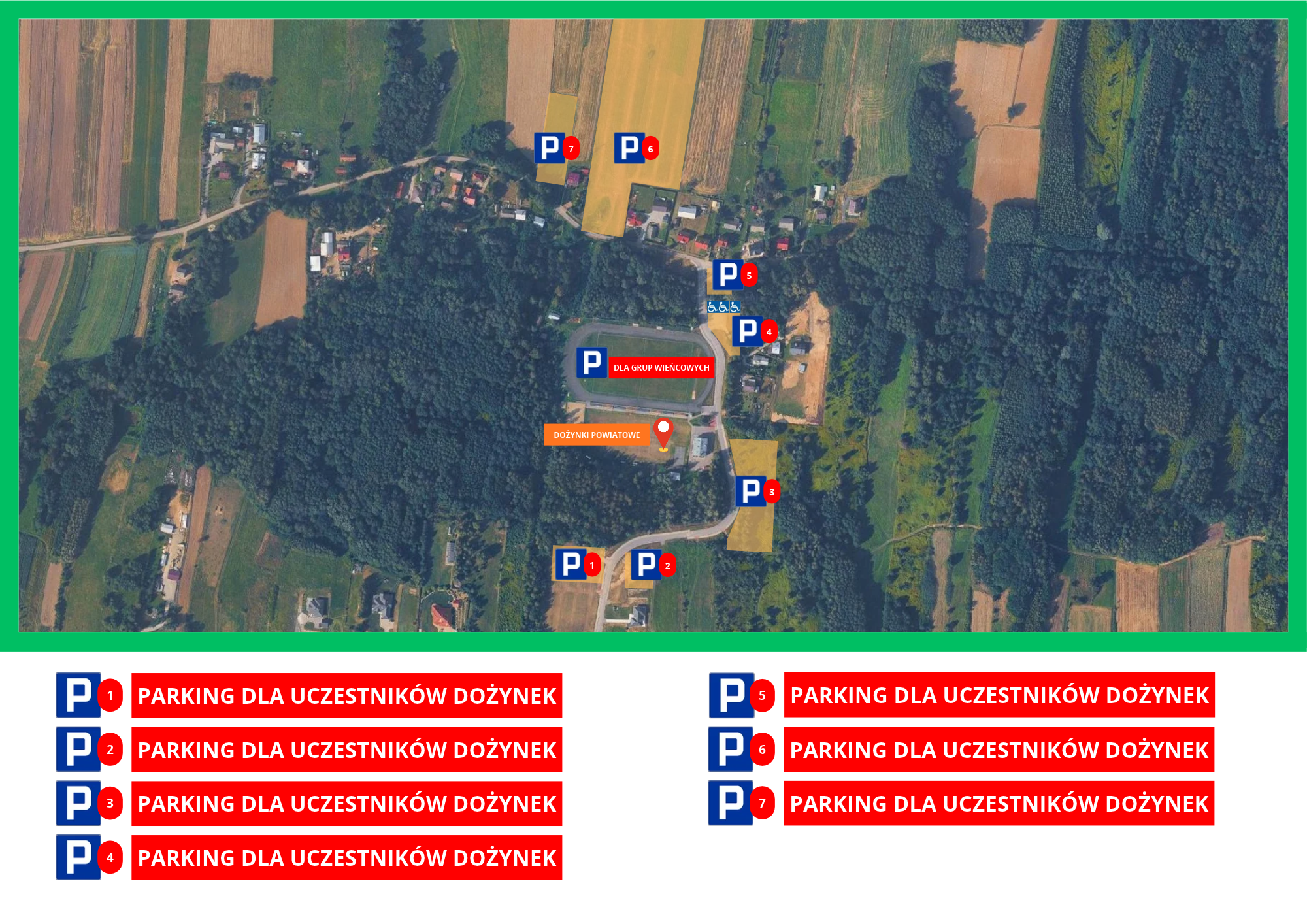 parking dożynki 2026