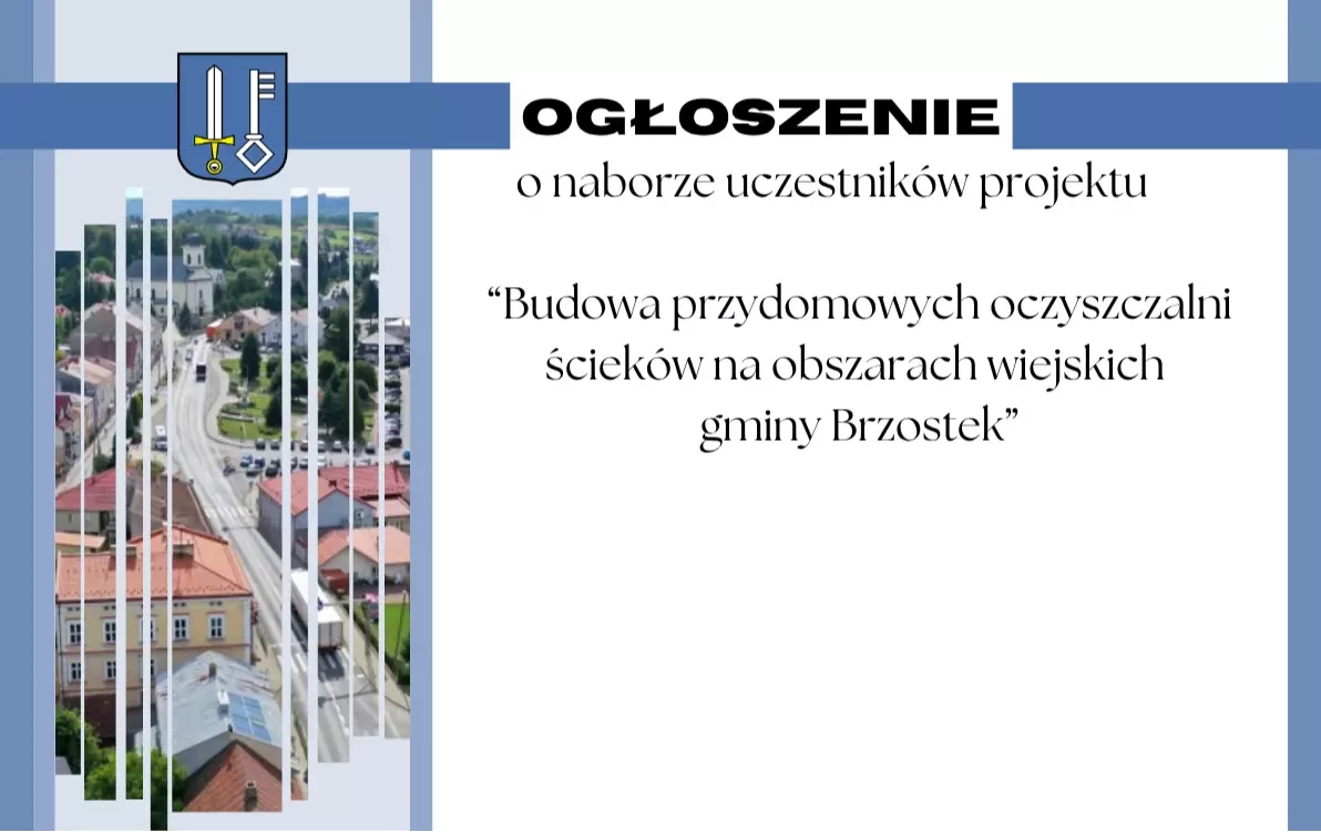 Zdjęcie do Ogłoszenie o naborze uczestnik&oacute;w projektu &bdquo;Budowa przydomowych...