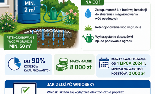 Zdjęcie do Trwa nab&oacute;r wniosk&oacute;w w programie &bdquo;Mikroretencja&rdquo; &ndash; dofinansowanie dla mieszkańc&oacute;w
