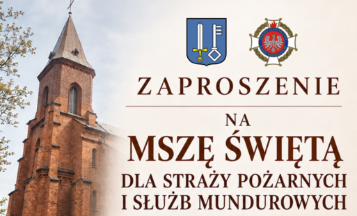 Zdjęcie do Zaproszenie na Mszę Świętą dla Straży Pożarnych i Służb Mundurowych