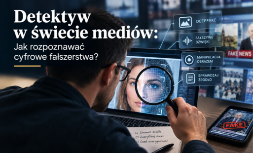 Zdjęcie do Detektyw w świecie medi&oacute;w: Jak rozpoznawać cyfrowe fałszerstwa?